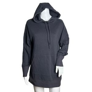 Fabletics Sweatshirt Womens Small Gray Hoodie Basic Casual Minimalist Athleisure